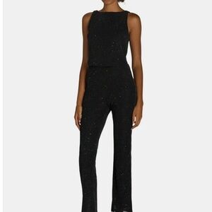 Madden NYC Women’s Sparkle Tank Top & Flare Pants Set, 2-Piece, Size Medium